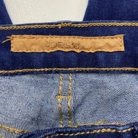 Joe's Jeans Juniors Size 16 Raw Hem Skinny Jeans Dark Wash‎ Classic Casual - Picture 5 of 11